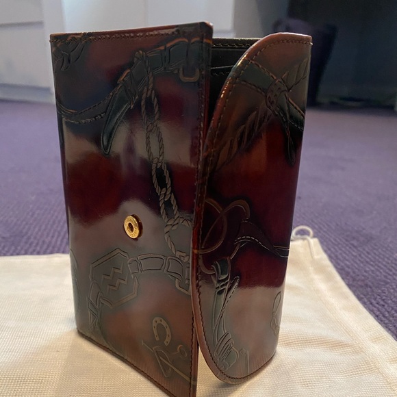 Italian leather wallet & key wallet (2 items) - Picture 12 of 16